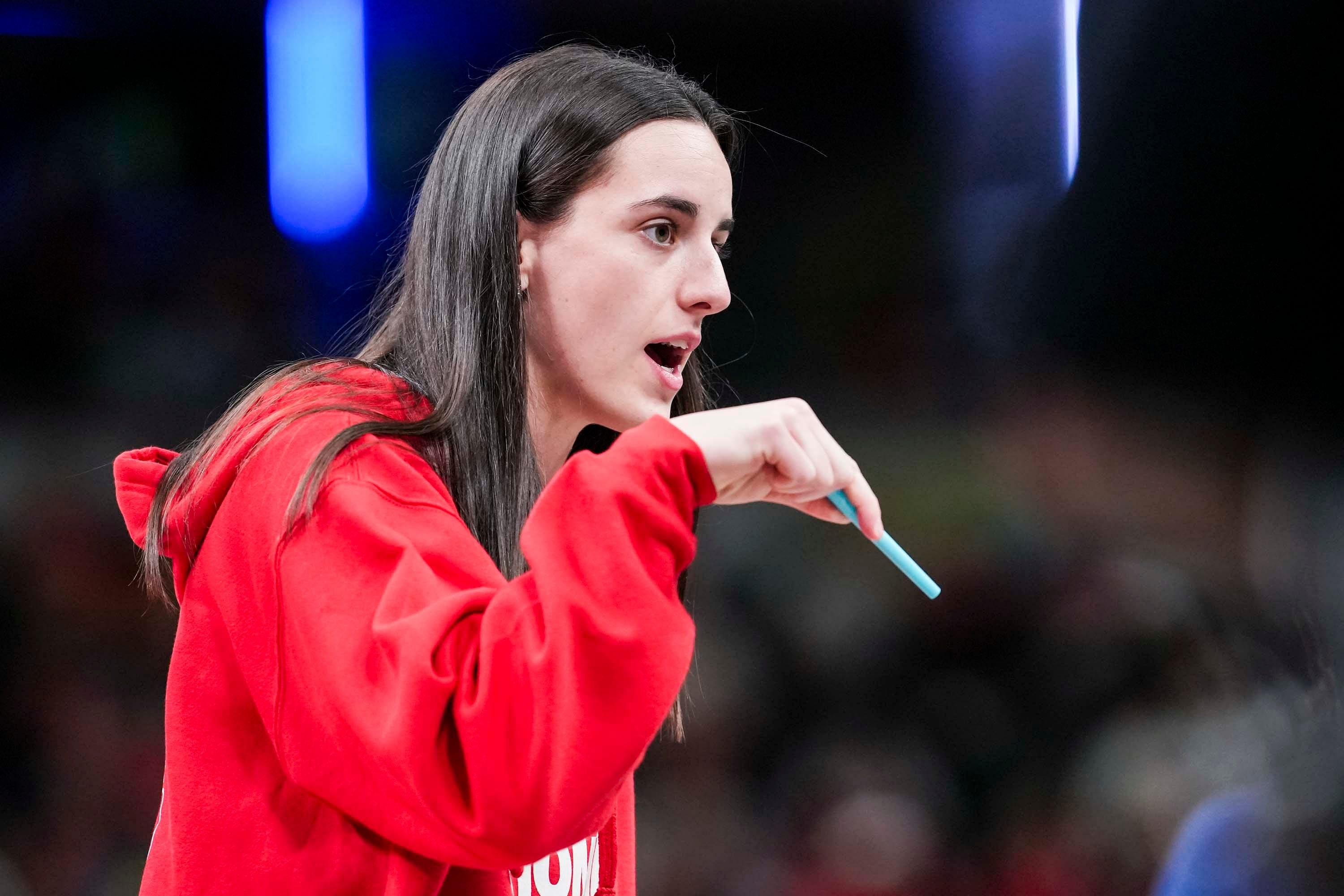 Caitlin Clark set to miss another game on Tuesday against Atlanta. (Photo: IMAGN)